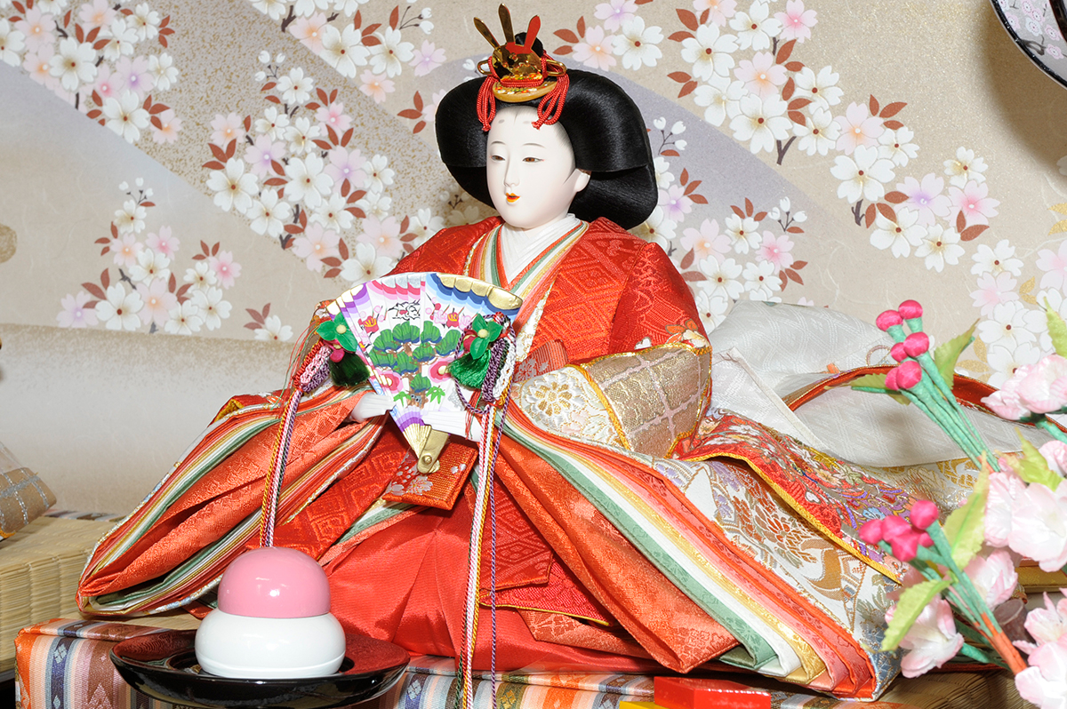季節・年中行事日本ひな祭り人形